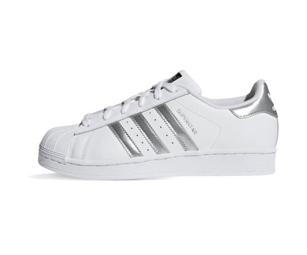 ادیداس سوپر استار سفید نقره ای ADIDAS SUPERSTAR SILVER
