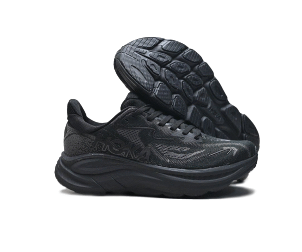 کتونی هوکا کلیفتون 10 مشکی HOKA CLIFTON10 BLACK - Image 2